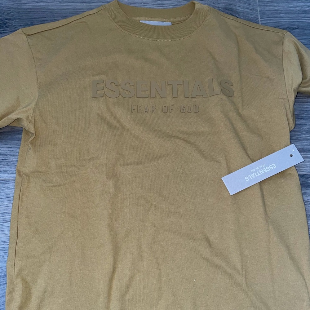 Essentials Fear of God- Amber kids shirt